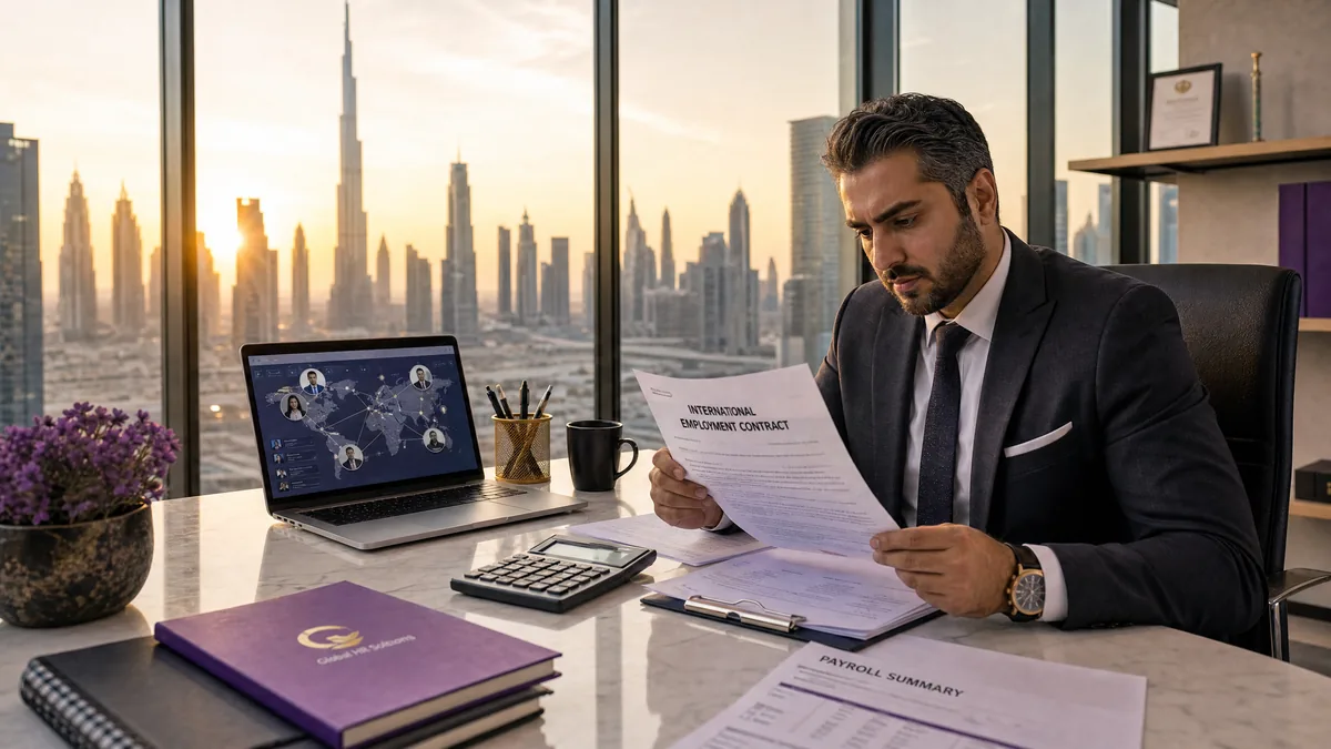 Building a Global IT Team from Dubai: Legal, Payroll & Tax Considerations (2026)
